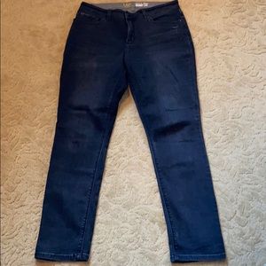 Women’s Lee Midrise Skinny Leg Jean, Sz 14